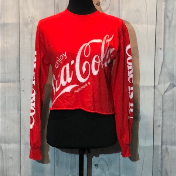 Coca Cola Tops - Authentic Coca-Cola Crop Top.                  213
